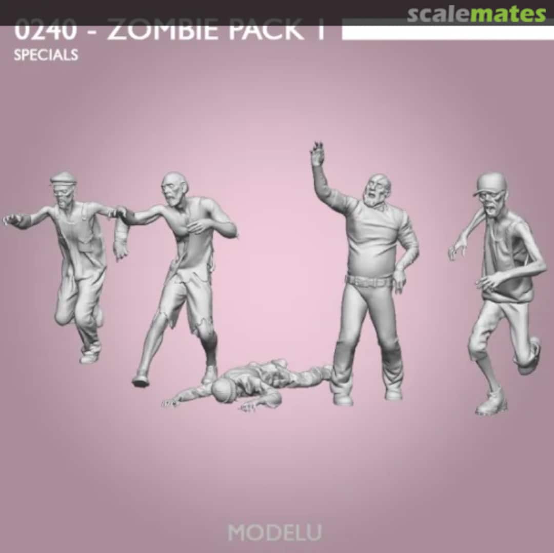 Boxart Zombie pack 1 0240-076 Modelu Boxart Zombie pack 1 0240-076 Modelu