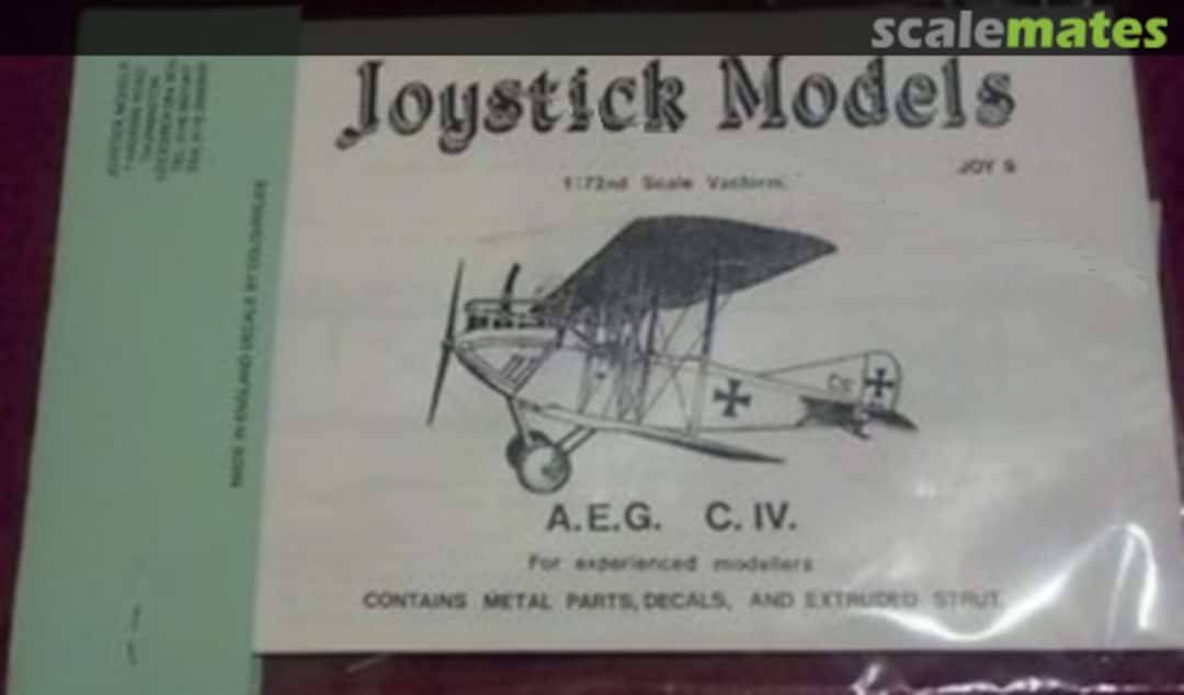 Boxart A.E.G. C.IV Joy 09 Joystick Models Boxart A.E.G. C.IV Joy 09 Joystick Models