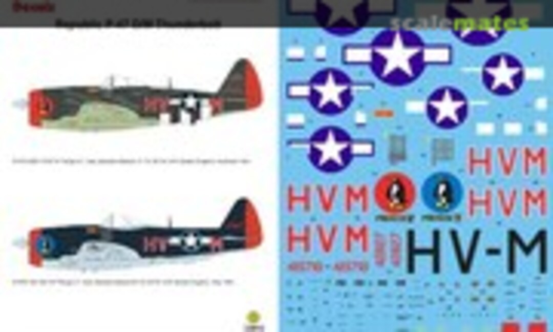 1:32 Republic P-47D/M Thunderbolt (Techmod 32012) 32012