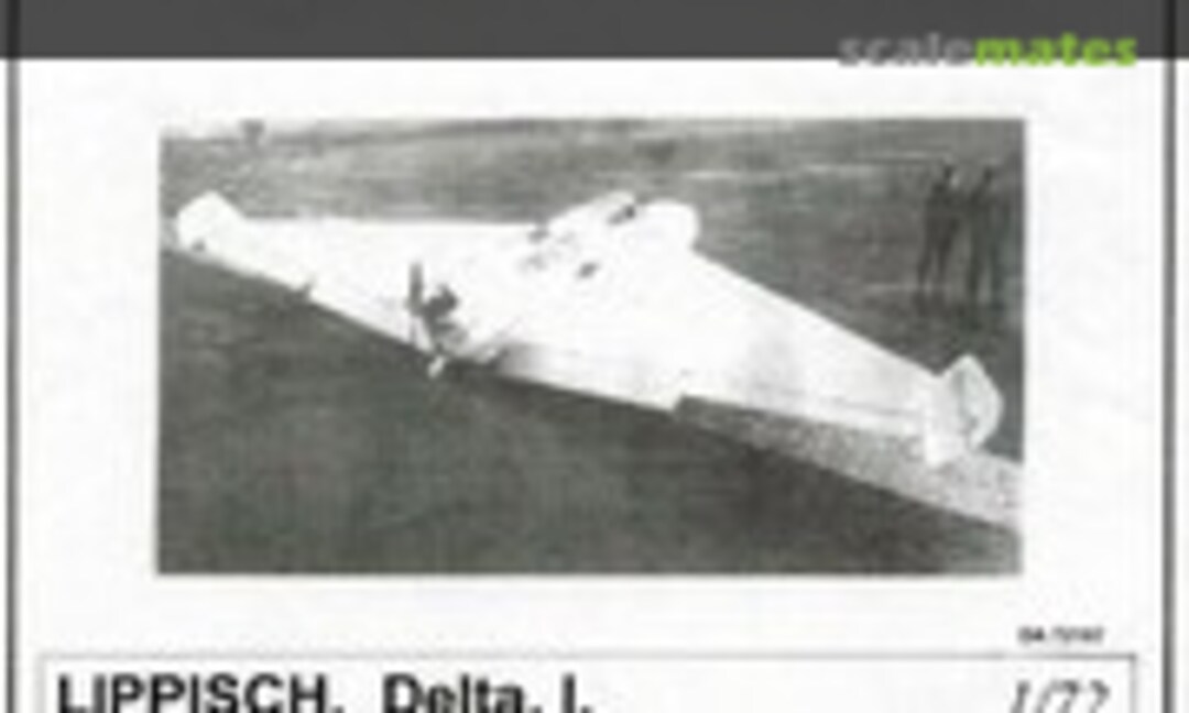 1:72 Lippisch Delta I (Dujin DA 72167) DA 72167