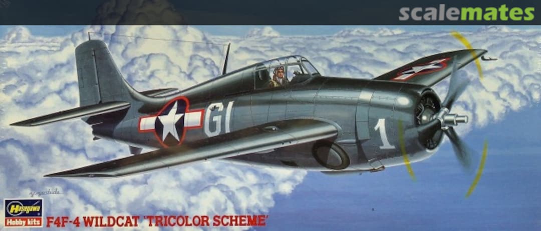 Boxart F4F-4 Wildcat `Tricolor Scheme´ 52059 Hasegawa Boxart F4F-4 Wildcat `Tricolor Scheme´ 52059 Hasegawa