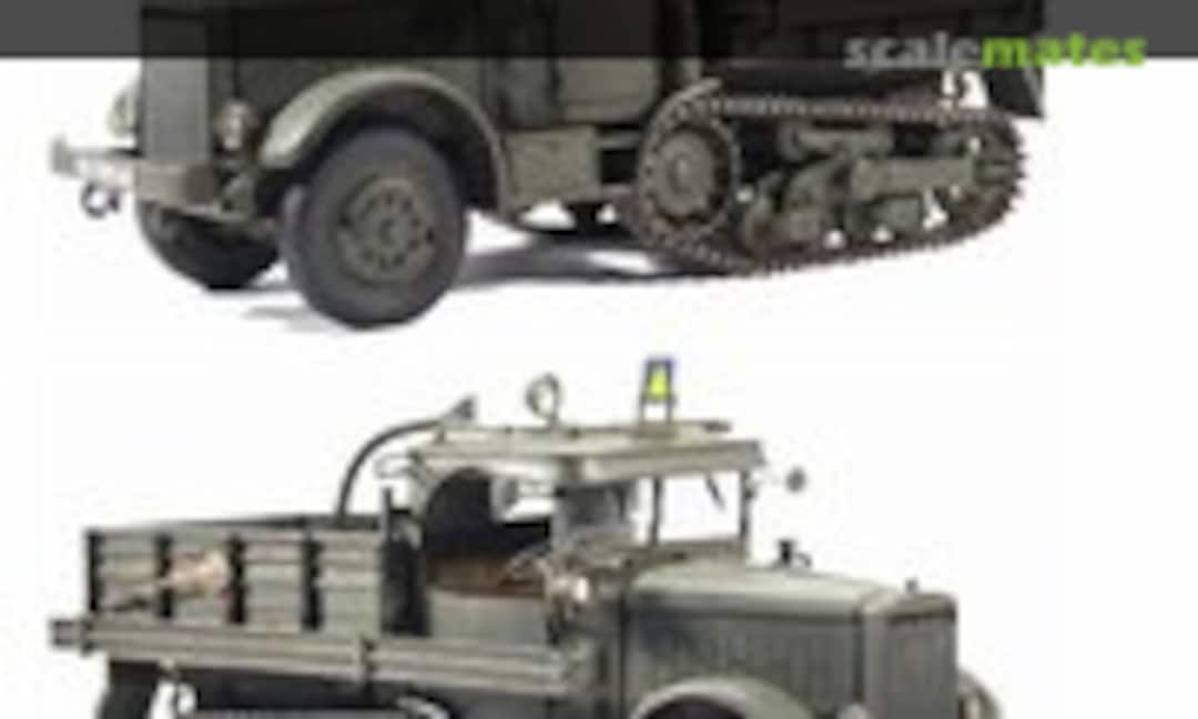 1:35 Somua MCL5 Heavy Halftrack tractor recovery (1939-1945) (DES Kit 35120) 35120