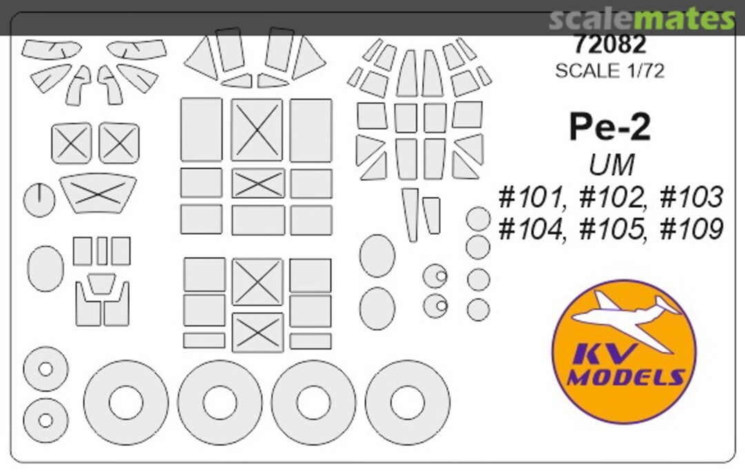Boxart Pe-2 72082 KV Models