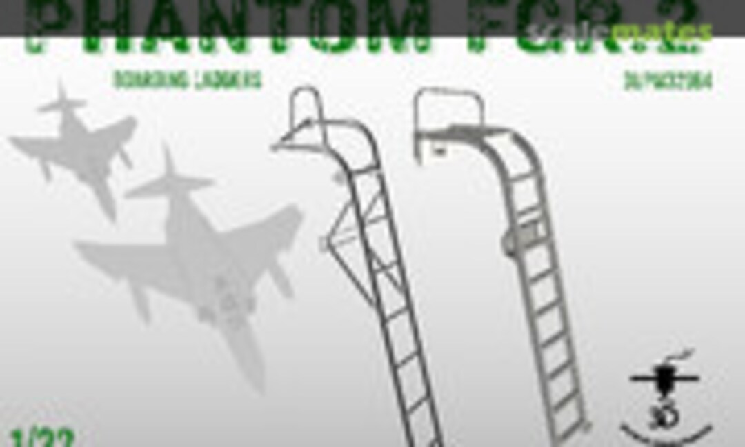1:32 Phantom FGR.2 Boarding ladders (3D Print Mayhem 3DPM32064) 3DPM32064