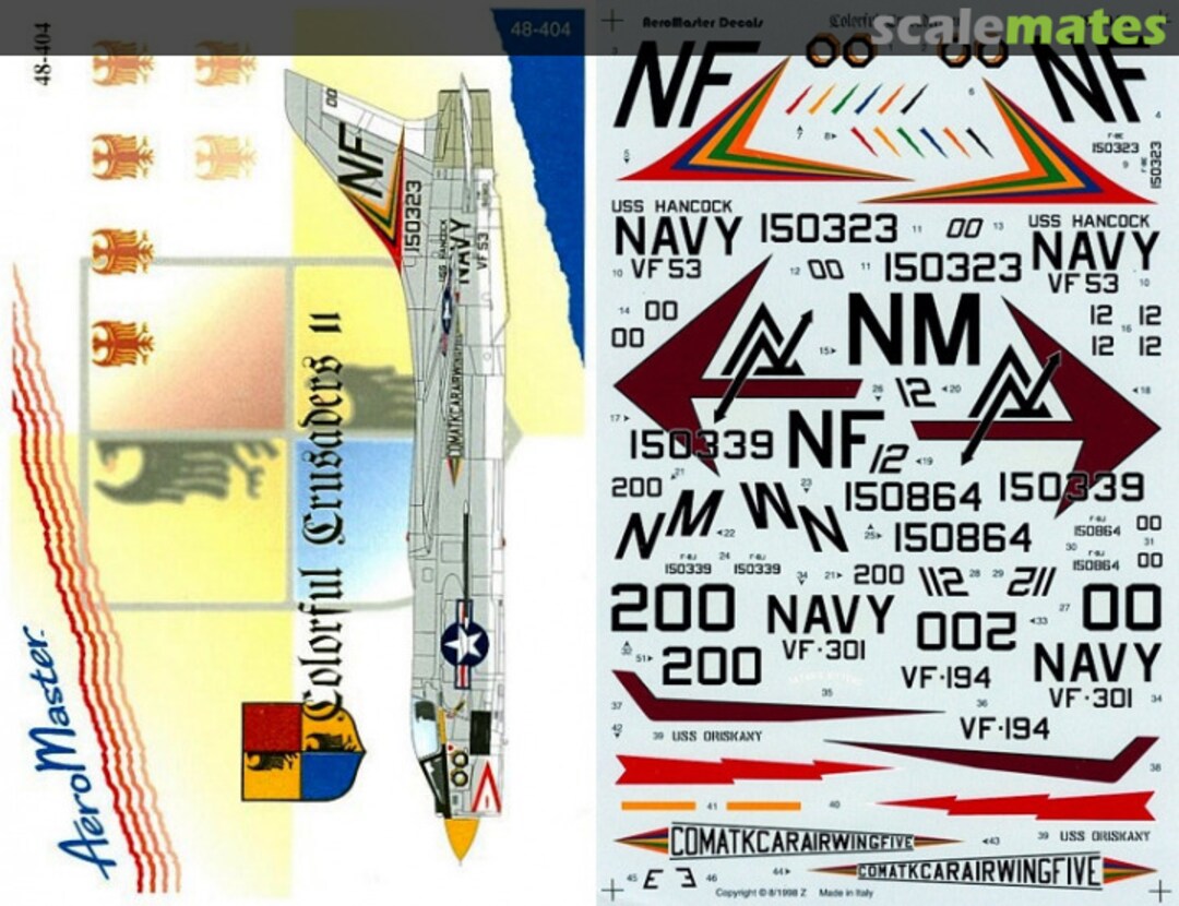 Boxart Colorful Crusaders II 48-404 AeroMaster Boxart Colorful Crusaders II 48-404 AeroMaster