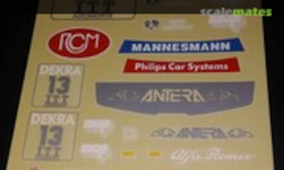 1:24 Alfa Romeo 155 V6 Ti "ANTERA" (DMC Decals )