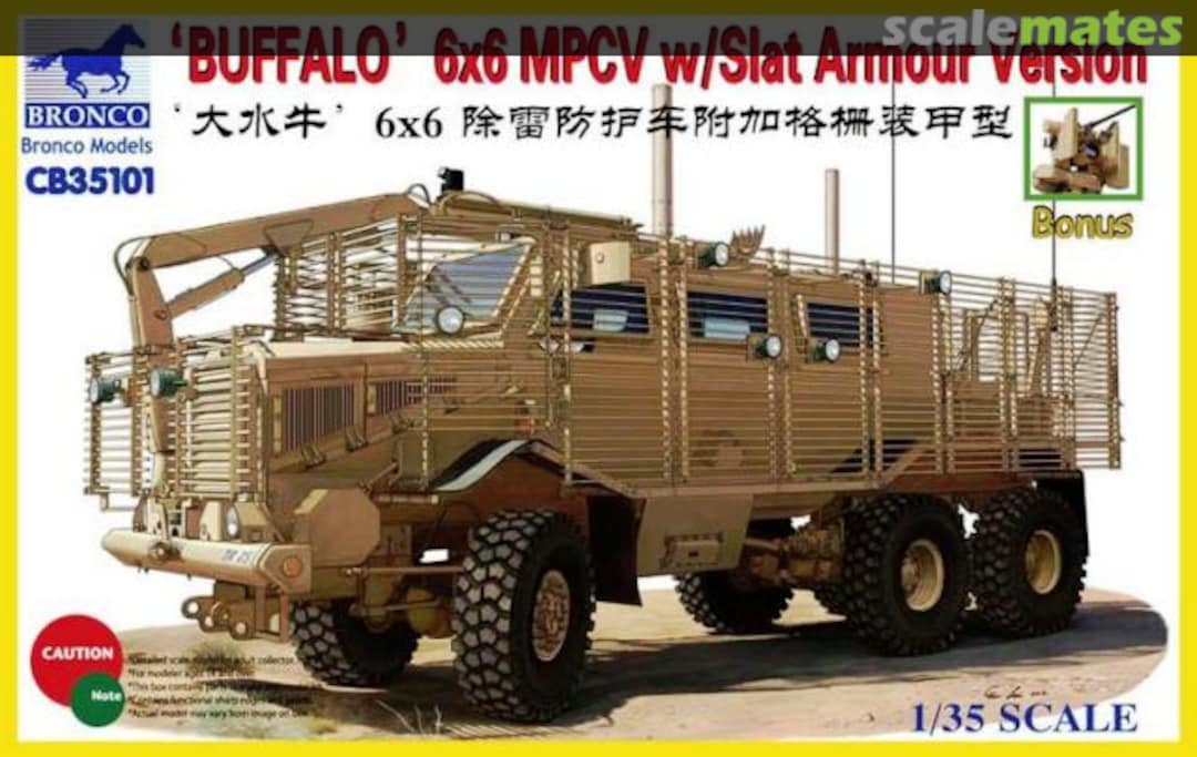 Boxart 'Buffalo' 6x6 MPCV CB35101 Bronco