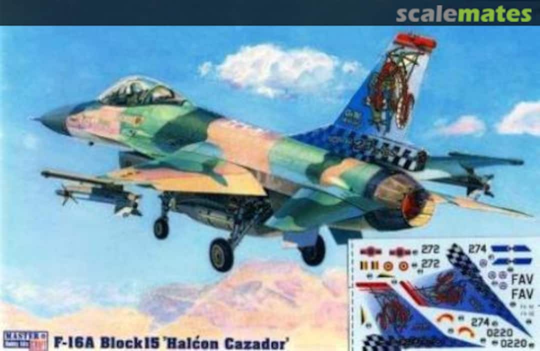 Boxart F-16A-15 'Halcon Cazador' 040345 MasterCraft Boxart F-16A-15 'Halcon Cazador' 040345 MasterCraft