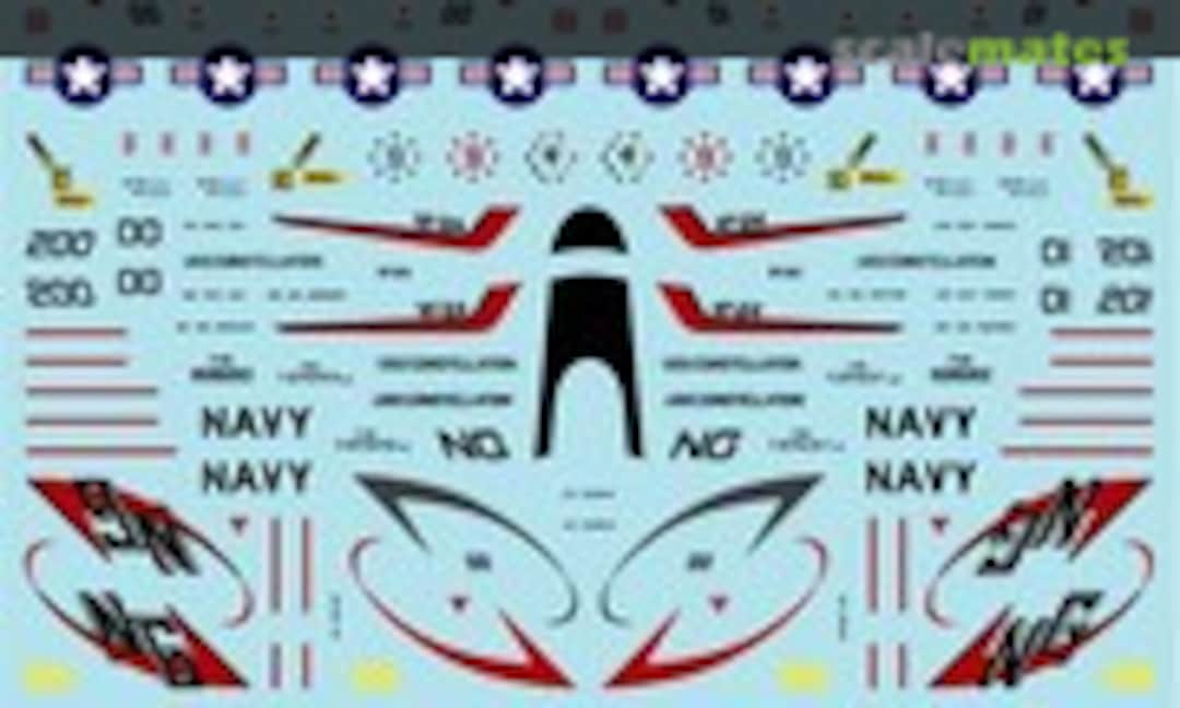 1:144 F-14A Tomcat VF-24 Red Checkertails "Tomcat in Japan 1977/1981" (MYK Design A-532) A-532