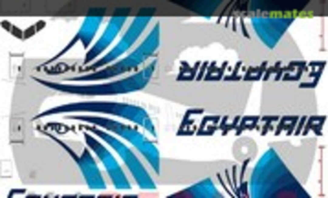 1:144 Egyptair Boeing 787-9 (V1 Decals V1D0608-144) V1D0608-144