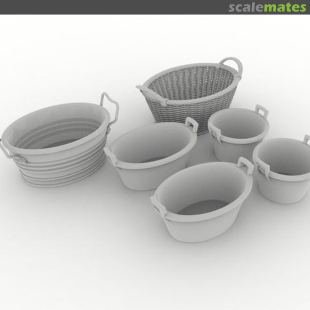 Boxart Mixed Tubs (6pc) HDM35055 HD Models Boxart Mixed Tubs (6pc) HDM35055 HD Models