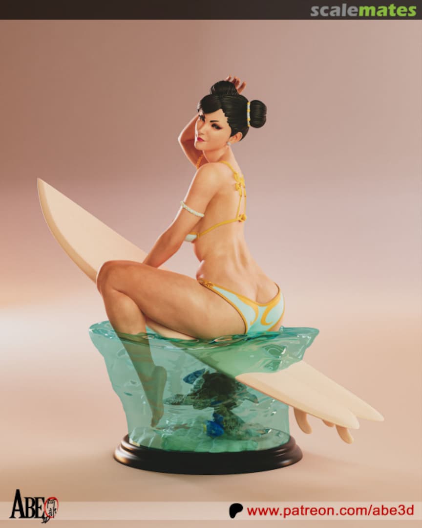 Boxart Chun-Li Abe3D Boxart Chun-Li Abe3D