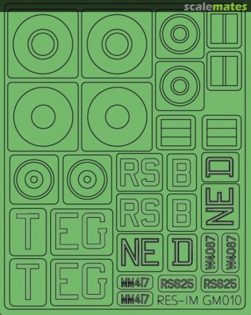 Boxart Mosquito Mk.VI GM48010 RES-IM Boxart Mosquito Mk.VI GM48010 RES-IM