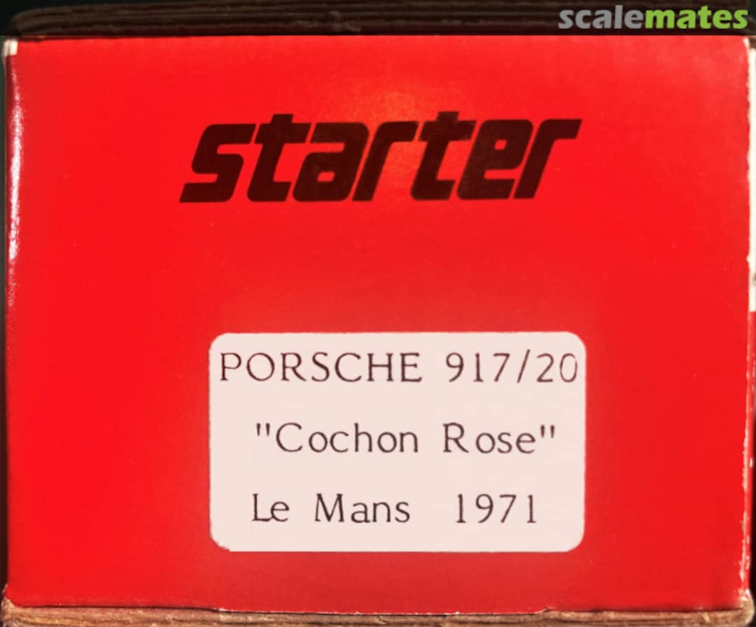 Boxart Porsche 917/20 "Cochon Rose" (Pink Pig) none Starter
