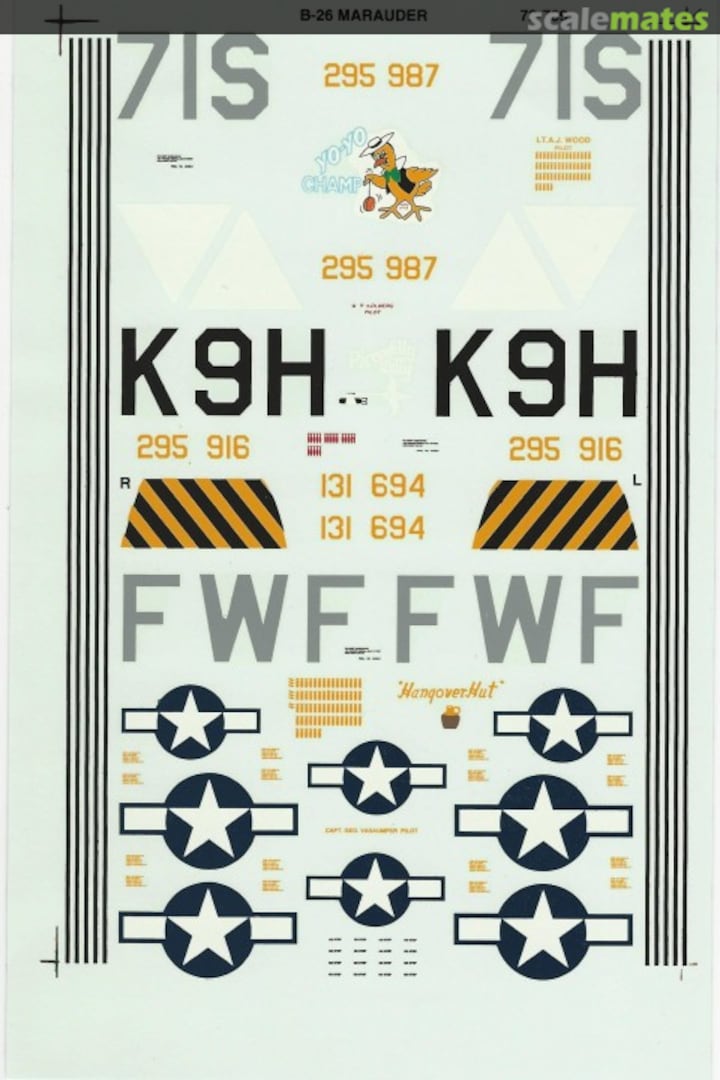 Boxart B-26B Marauders 72-769 SuperScale International Boxart B-26B Marauders 72-769 SuperScale International