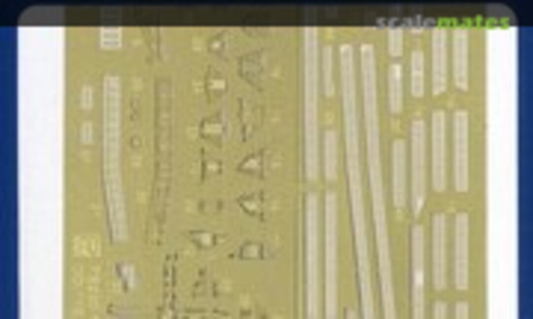 1:700 Etching Parts & Brass Antenna/Barrel set for JMSDF Akizuki (Pit-Road GB7012)