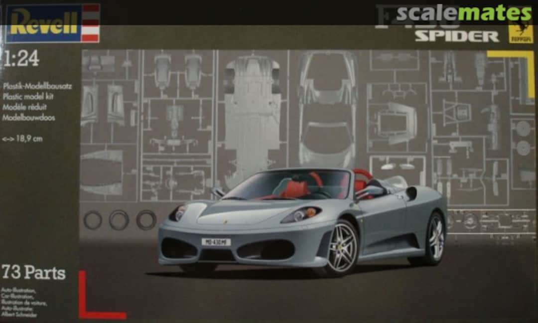 Boxart F430 Spider 07380 Revell