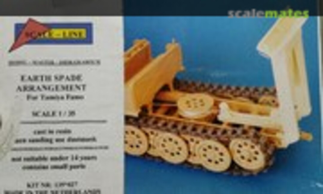 1:35 Earth Spade for Tamiya FAMO (Scale Line 135*027) 135*027