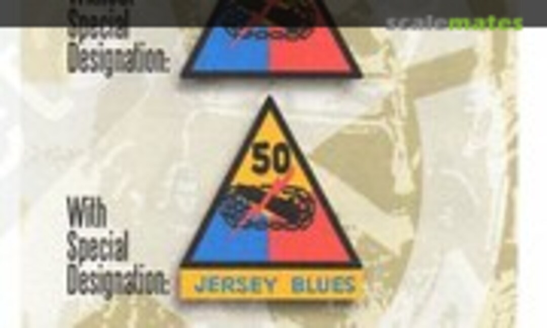 1:35 US Armored Division WWII & Post War Patches (Echelon Fine Details P353019) P353019