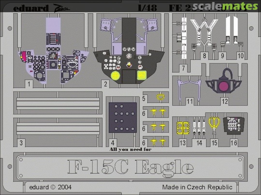 Boxart F-15C Eagle FE254 Eduard Boxart F-15C Eagle FE254 Eduard