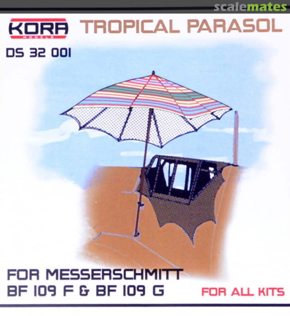Boxart Tropical Parasol DS32001 Kora Models Boxart Tropical Parasol DS32001 Kora Models