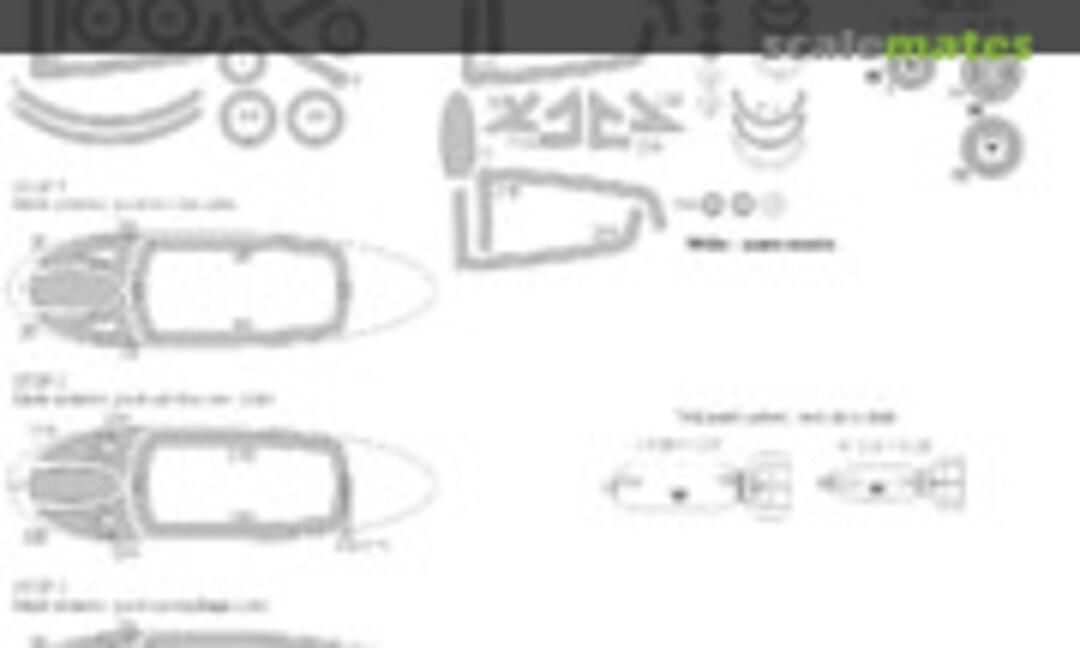 1:48 F9F-3 Panther ADVANCED kabuki masks (New Ware NWAM0113) NWAM0113