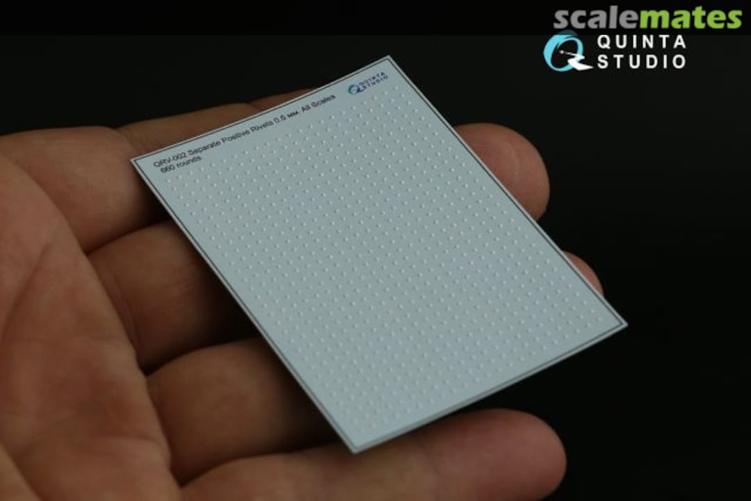 Contents Separate Positive Rivets - 0.5mm, 660 pcs QRV-002 Quinta Studio Contents Separate Positive Rivets - 0.5mm, 660 pcs QRV-002 Quinta Studio