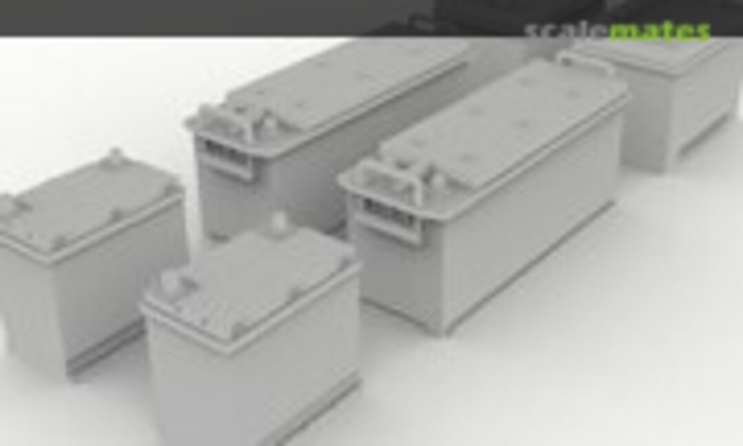 1:35 Miscellaneaus Battery (6pc) (HD Models HDM35062) HDM35062