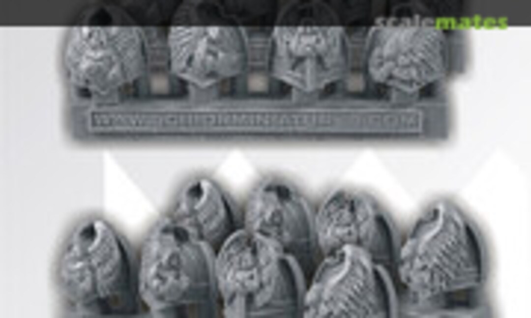 No Angels Shoulder Pads #2 (8 pcs) (Scibor Monsterous Miniatures CPSH0086) CPSH0086