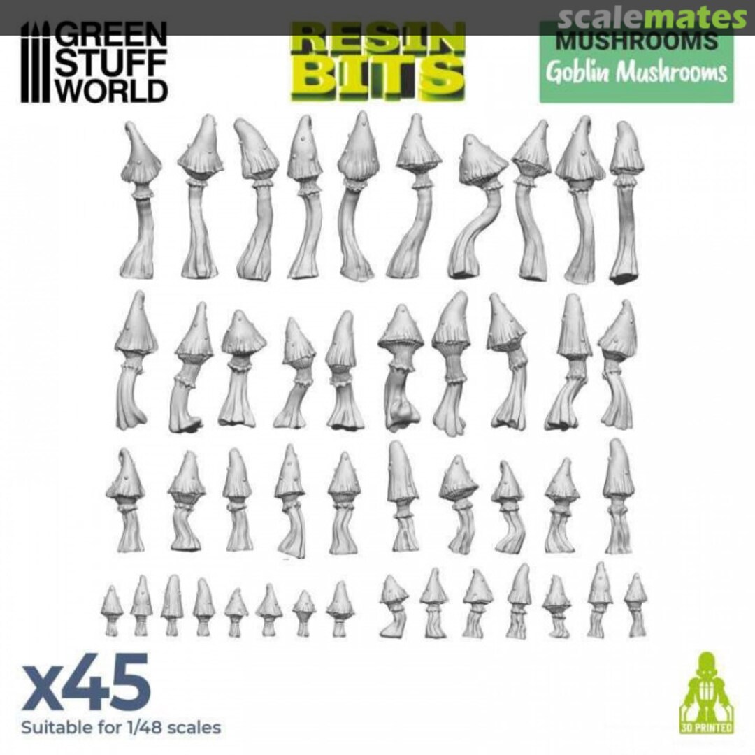 Boxart Goblin Mushrooms x45 11620 Green Stuff World