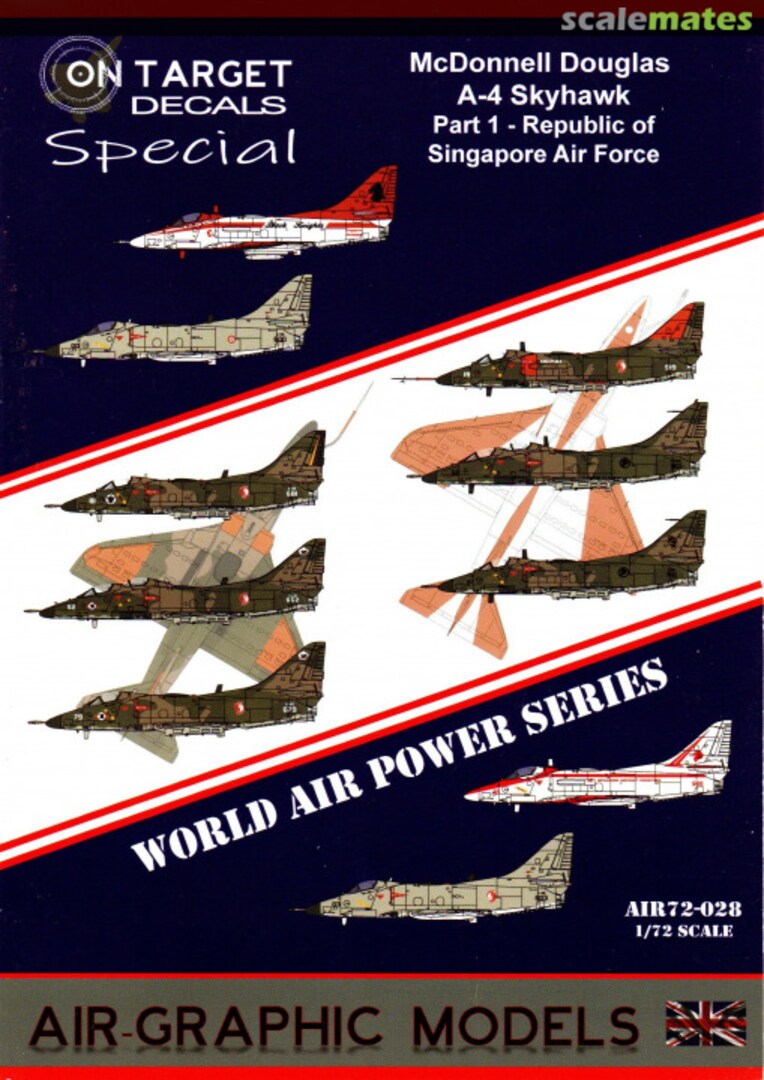 Boxart McDonnell Douglas A-4 Skyhawk AIR72-028 Air-Graphics Models Boxart McDonnell Douglas A-4 Skyhawk AIR72-028 Air-Graphics Models