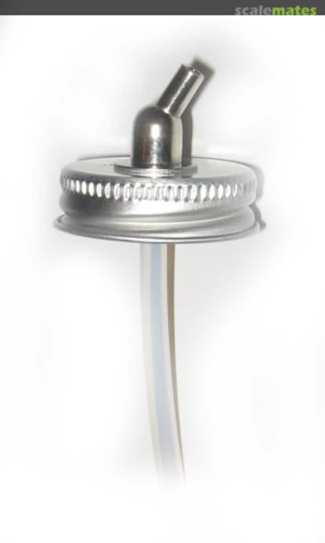 Boxart Badger 3mm Metal Jar Adaptor 50-208M Badger Boxart Badger 3mm Metal Jar Adaptor 50-208M Badger