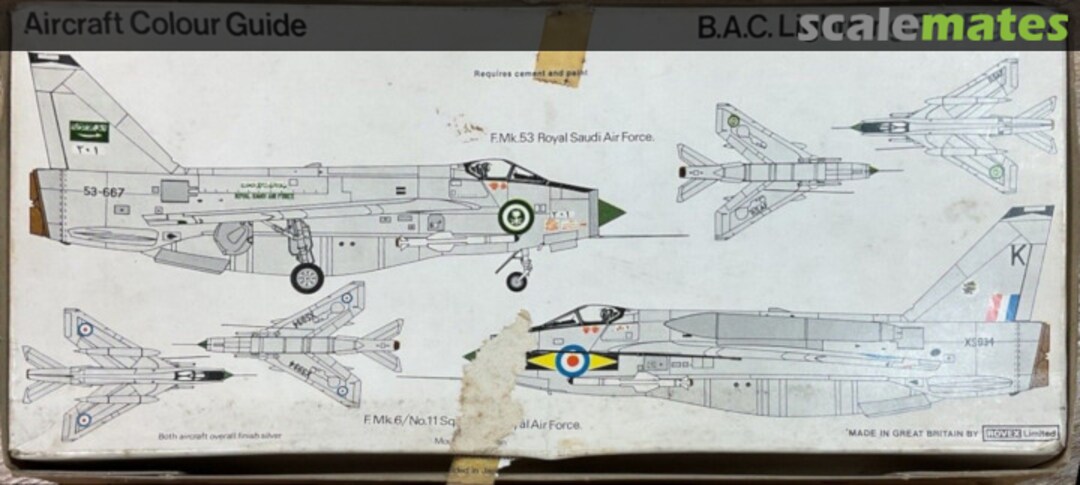 Contents B.A.C. Lightning F-6 Fighter F266 FROG Contents B.A.C. Lightning F-6 Fighter F266 FROG