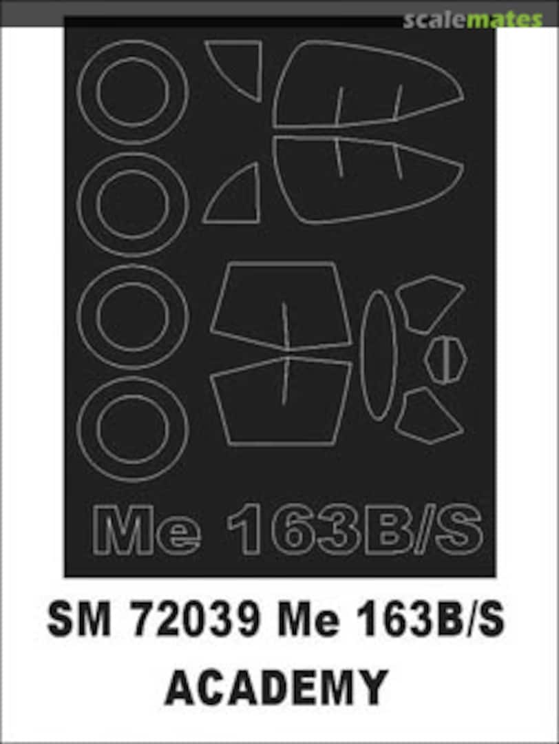 Boxart Me-163B/S Komet SM72039 Montex Boxart Me-163B/S Komet SM72039 Montex