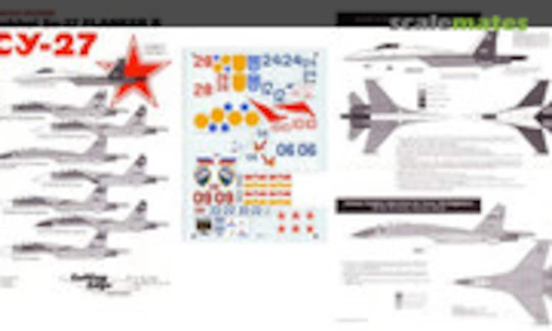 1:72 Su-27 Flanker B (Cutting Edge Modelworks CED72011) CED72011