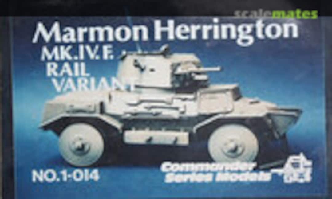 1:35 Marmon Herrington MKIV F Rail version (Commander Series Models 1-014) 1-014