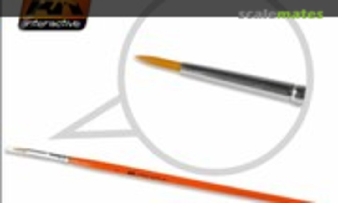 No Round Brush, Size 1 (AK Interactive AK 603) AK 603