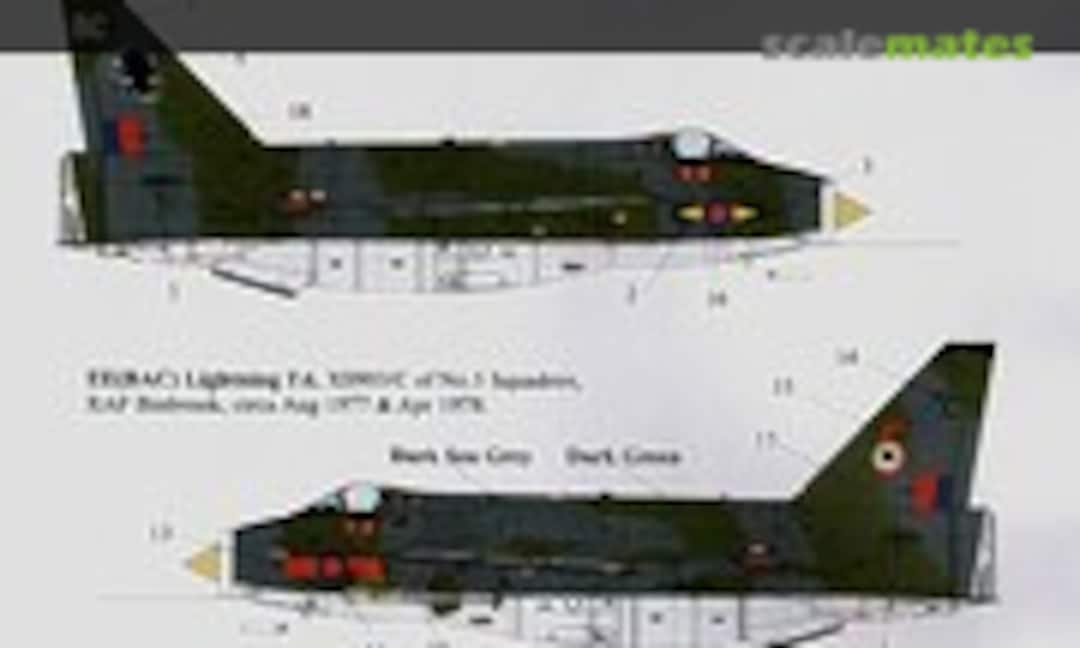 1:32 EE Lightning F.6 (Xtradecal X32-017) X32-017