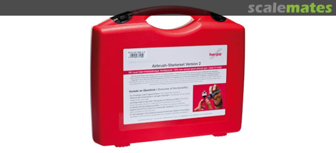 Boxart Airbrush Starter Set Version II "Plug and Spray" 371452 Herpa Boxart Airbrush Starter Set Version II "Plug and Spray" 371452 Herpa