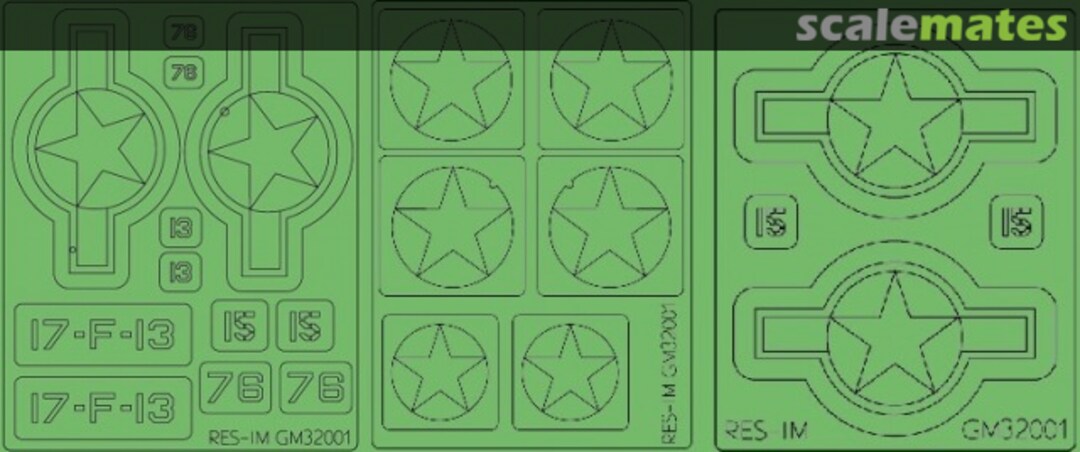 Boxart F4U-1 Corsair GM32001 RES-IM Boxart F4U-1 Corsair GM32001 RES-IM