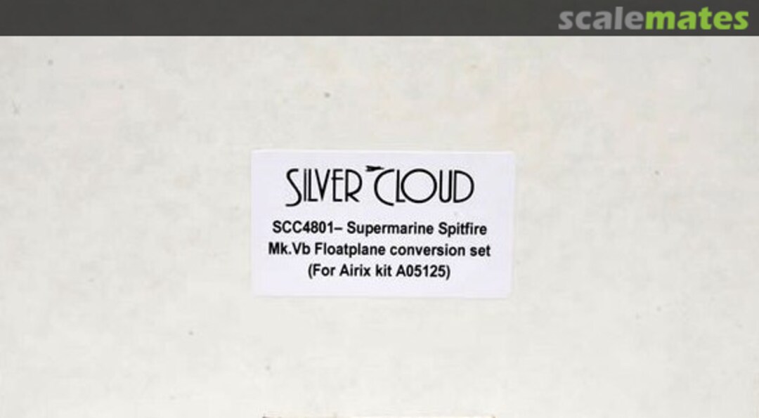 Boxart Supermarine Spitfire Mk.Vb Floatplane conversion set SCC4801 Silver Cloud Boxart Supermarine Spitfire Mk.Vb Floatplane conversion set SCC4801 Silver Cloud