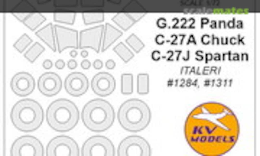 1:72 G.222 Panda / C-27A Chuck / C-27J Spartan (KV Models 72136) 72136