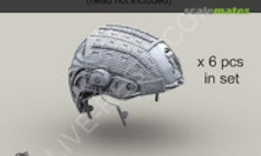 1:35 Cyre AirFrame Helmet w/Cover & Headset Rail Adaptor (Live Resin LRE-35187) LRE-35187