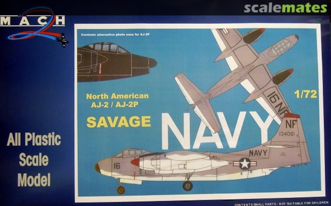 Boxart North American AJ-2/AJ-2P Savage Navy GP.006 MACH 2 Boxart North American AJ-2/AJ-2P Savage Navy GP.006 MACH 2