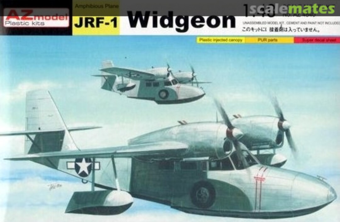 Boxart JRF-1 Widgeon AZ4840 AZmodel Boxart JRF-1 Widgeon AZ4840 AZmodel