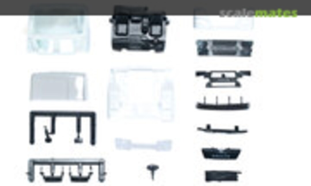 Driver´s cabin MAN TGS M Euro 6 street version Content: 2 pcs. (Herpa 084055)