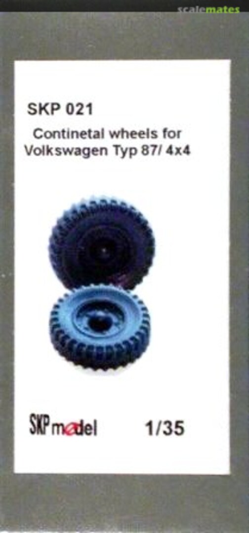 Boxart Continental wheels for Volkswagen Typ 87/4x4 SKP 021 SKP model