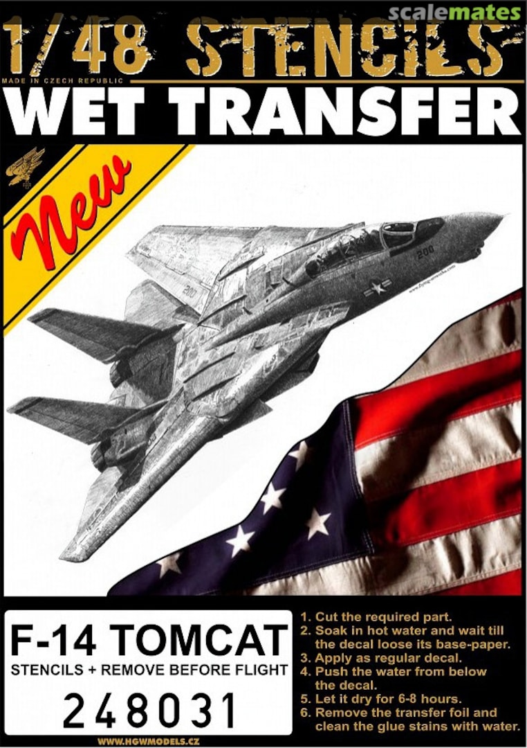 Boxart F-14 Tomcat 248031 HGW Models Boxart F-14 Tomcat 248031 HGW Models