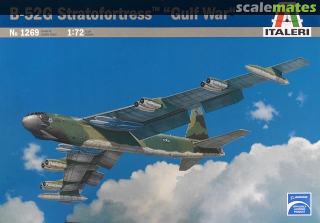 Boxart B-52G Stratofortress "Gulf War" 1269 Italeri