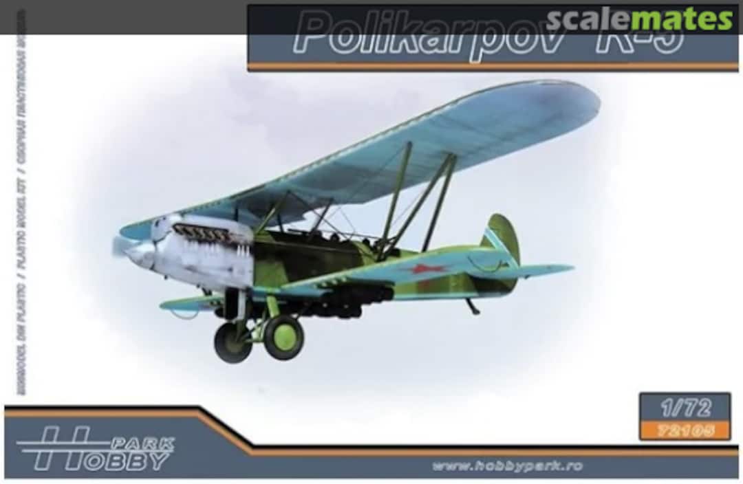 Boxart Polikarpov R-5 72105 Hobby Park Boxart Polikarpov R-5 72105 Hobby Park